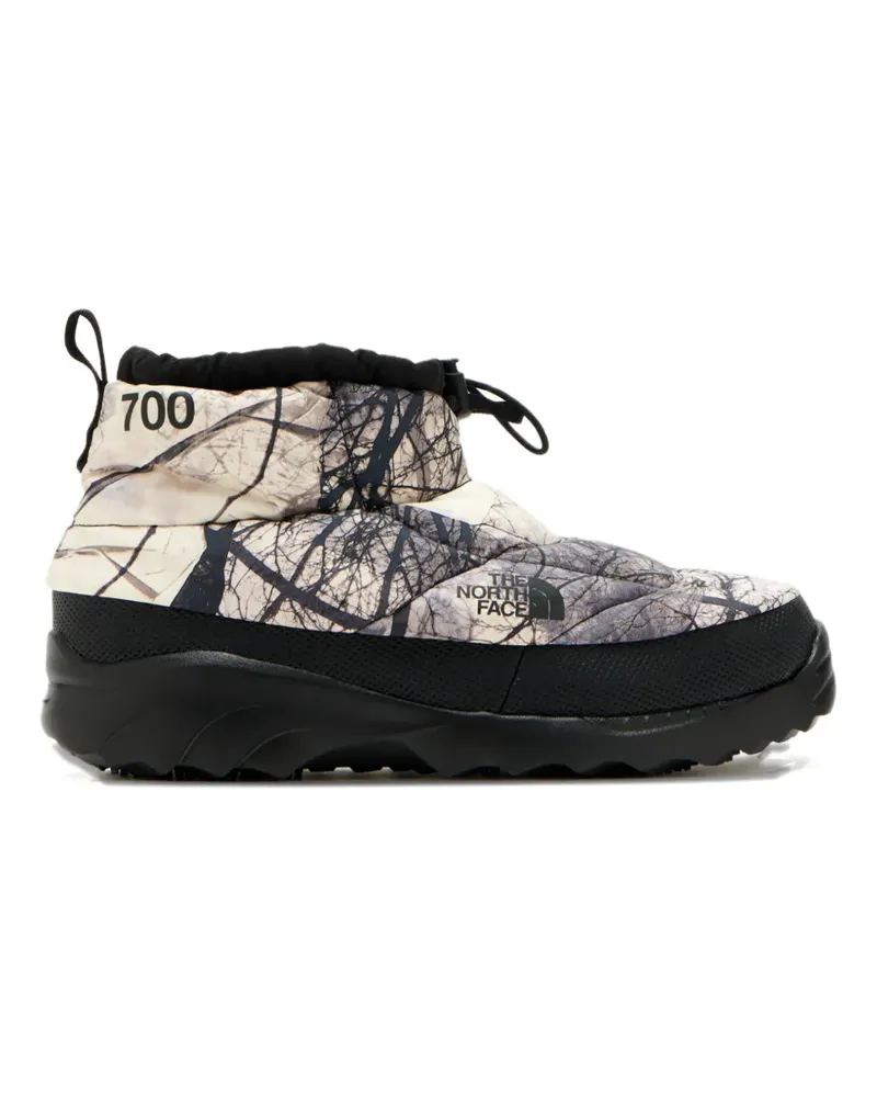 The North Face Nuptse Traction print boots - Nude Nude