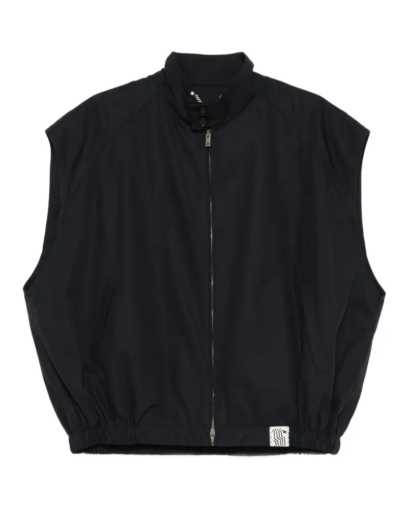 Golden Goose zip-up gilet - Blau Blau