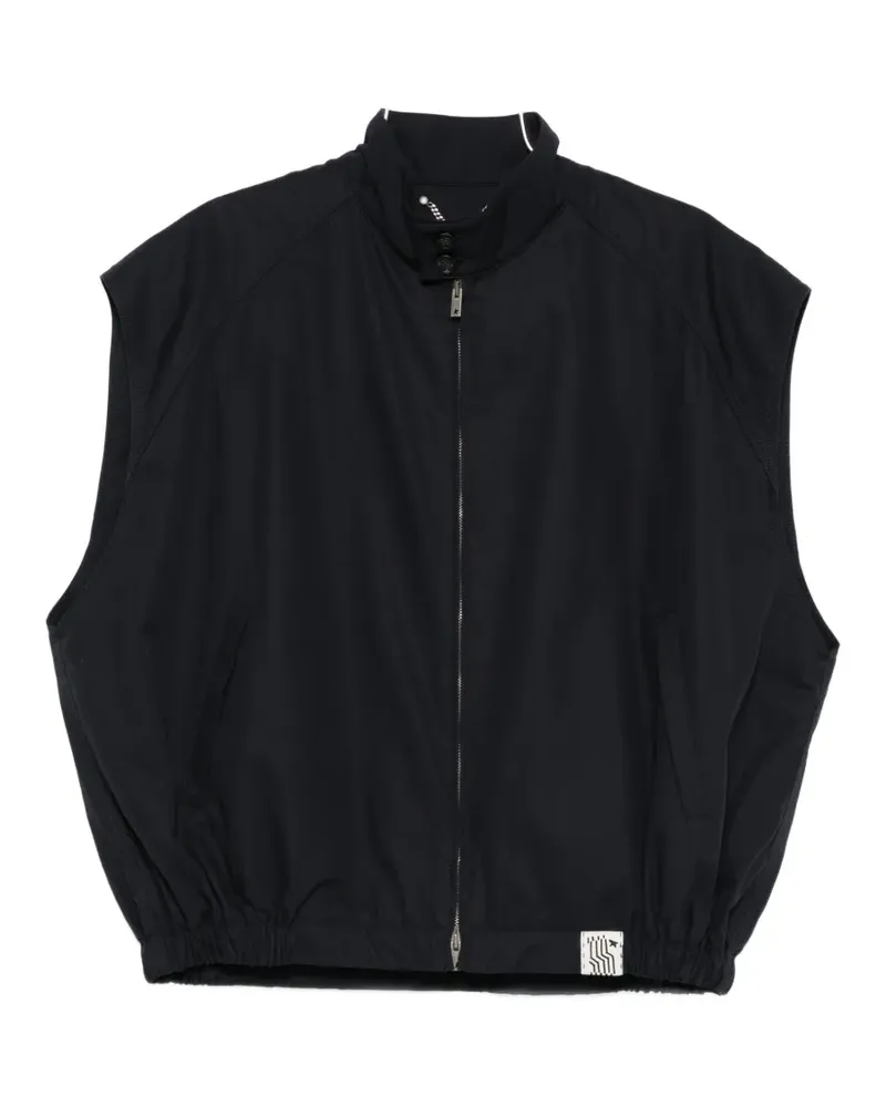 Golden Goose zip-up gilet - Blau Blau