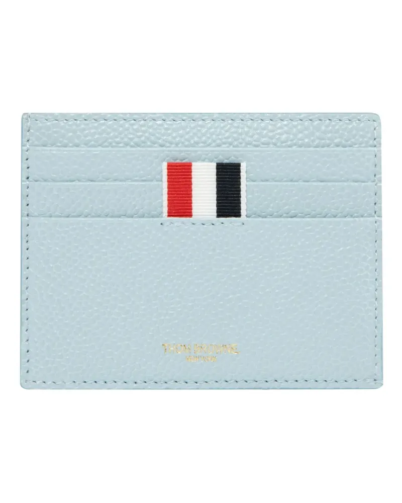 Thom Browne Kartenetui mit RWB-Streifen - Blau Blau