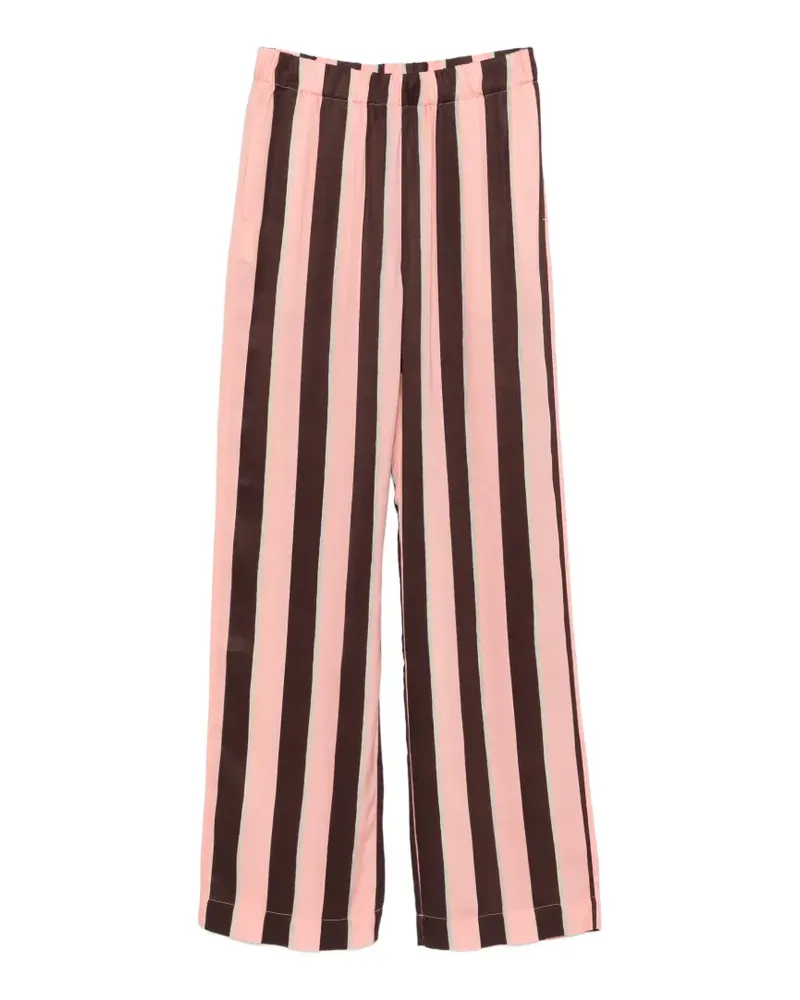 Stine Goya Gestreifte Wide-Leg-Hose - Rosa Rosa