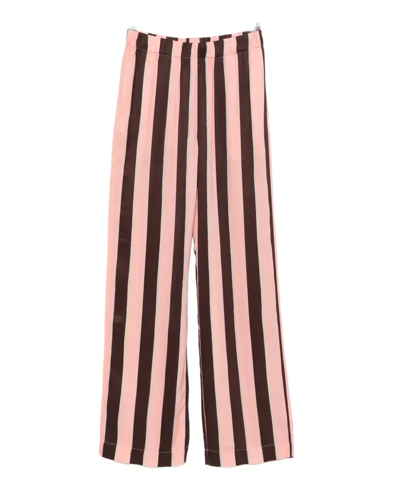 Stine Goya striped wide-leg trousers - Rosa Rosa