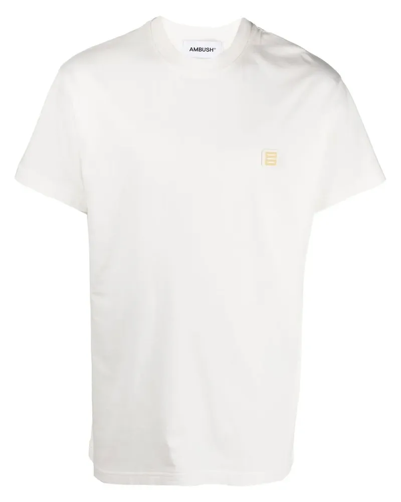 AMBUSH T-Shirt mit Patch-Detail - Nude Nude