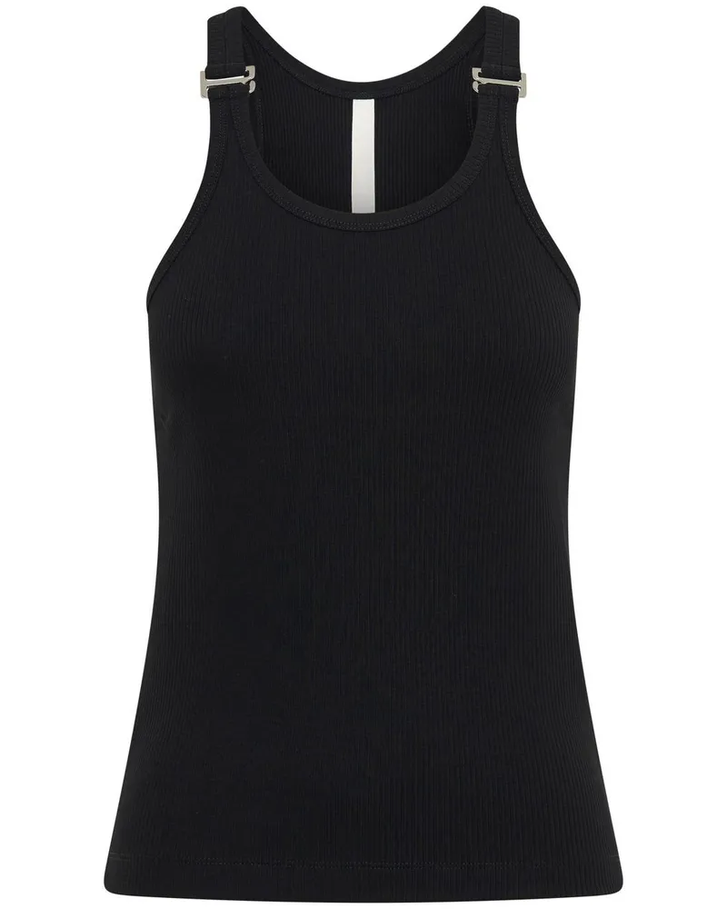 Dion Lee Geripptes Tanktop - Schwarz Schwarz