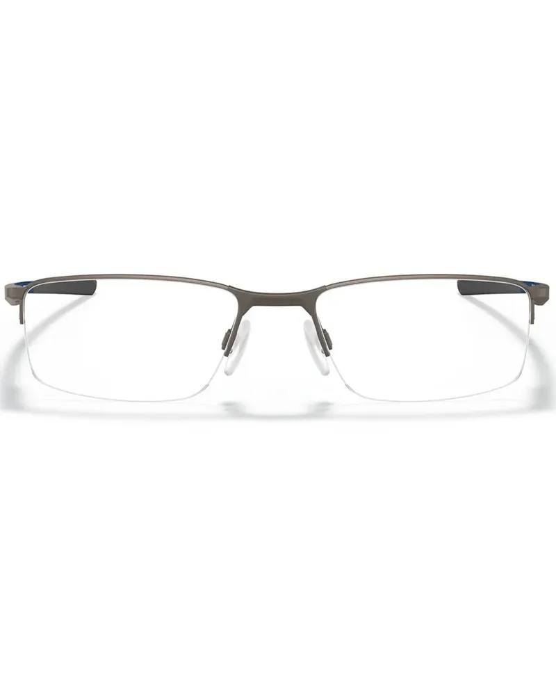 Oakley Socket 5.5 Brille mit eckigem Gestell - Silber Silber