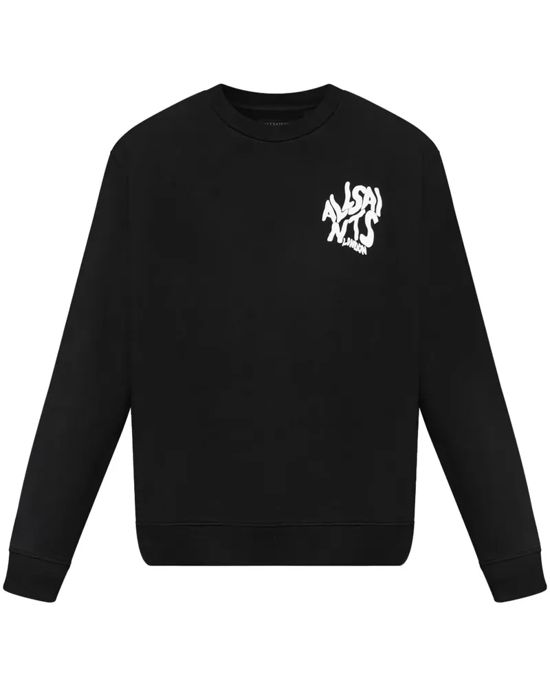 AllSaints Orlando Sweatshirt - Schwarz Schwarz