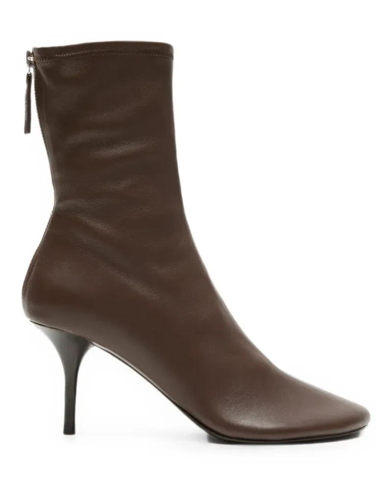 Acne Studios leather ankle boots - Braun Braun