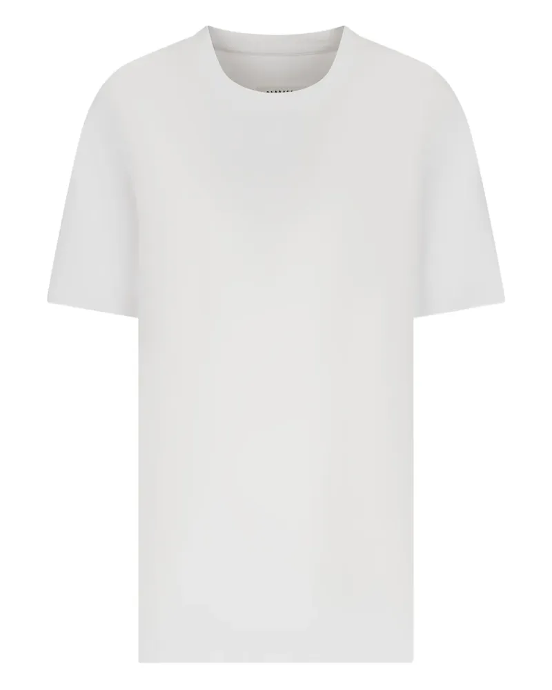Maison Margiela T-Shirt mit Rundhalsausschnitt - Weiß Weiß