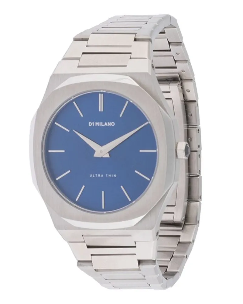 D1 Milano Geo' Armbanduhr - Silber Silber