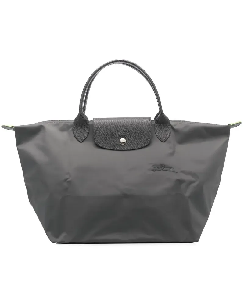 Longchamp Mittelgroße Le Pliage Handtasche - Grau Grau