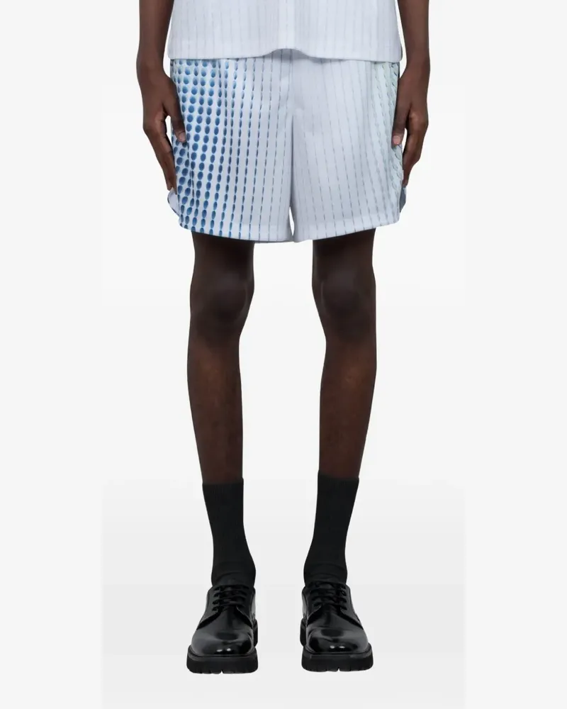 Casablanca Paris printed shorts - Weiß Weiß