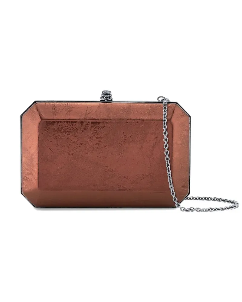 Tyler Ellis medium Perry clutch bag - Braun Braun