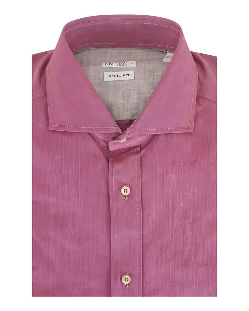 Brunello Cucinelli Klassisches Hemd - Rosa Rosa