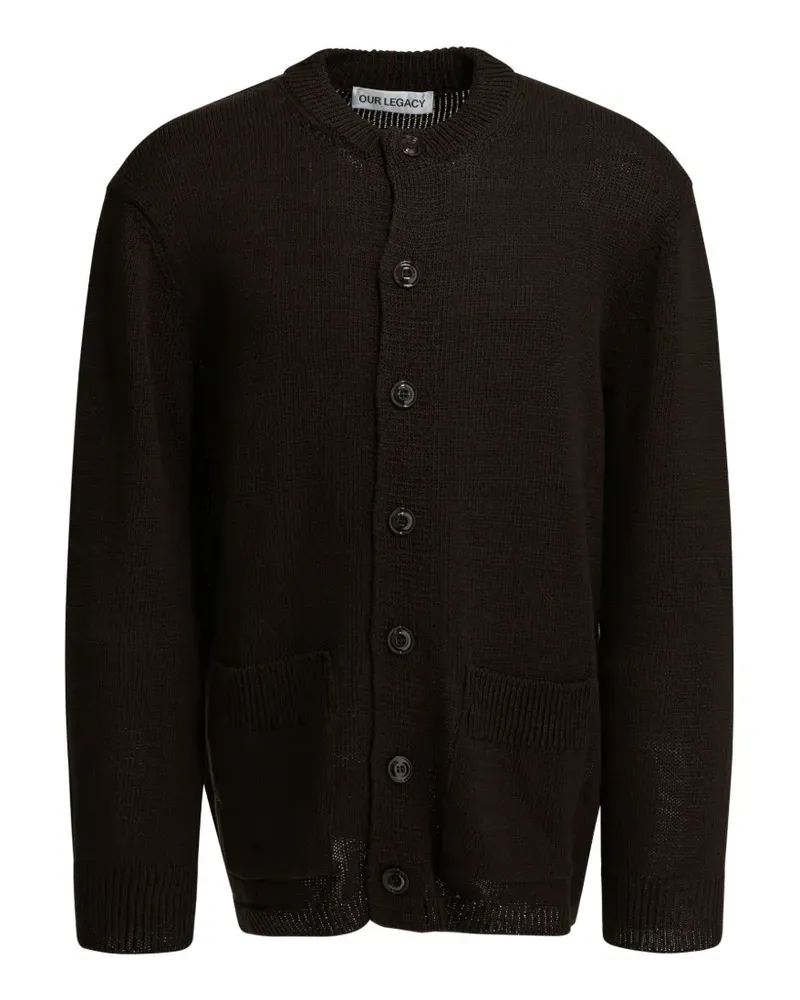 Our Legacy Parlor button-front cardigan - Braun Braun