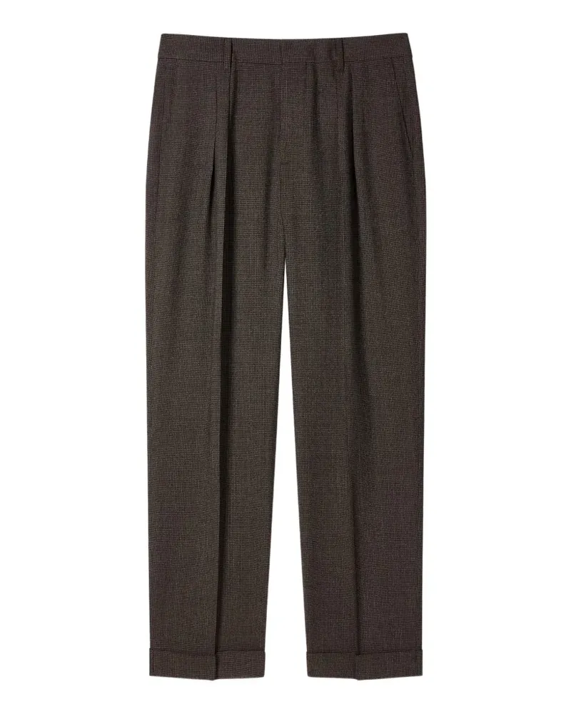Paul Smith Hose mit Bundfalten - Braun Braun
