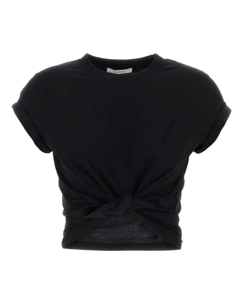 Givenchy bow tie T-shirt - Schwarz Schwarz