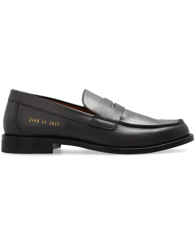 Common Projects Loafer mit runder Kappe Braun