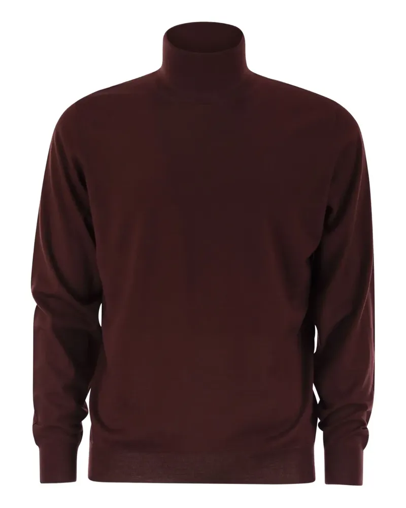 Fedeli Pullover mit Rollkragen - Rot Rot