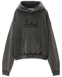 Alexander Wang Hoodie mit FF-Jacquardmuster Grau