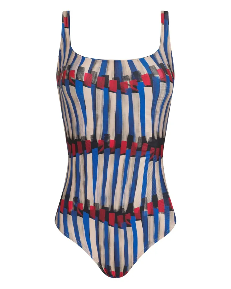 Lygia & Nanny Hapuna striped swimsuit - Blau Blau