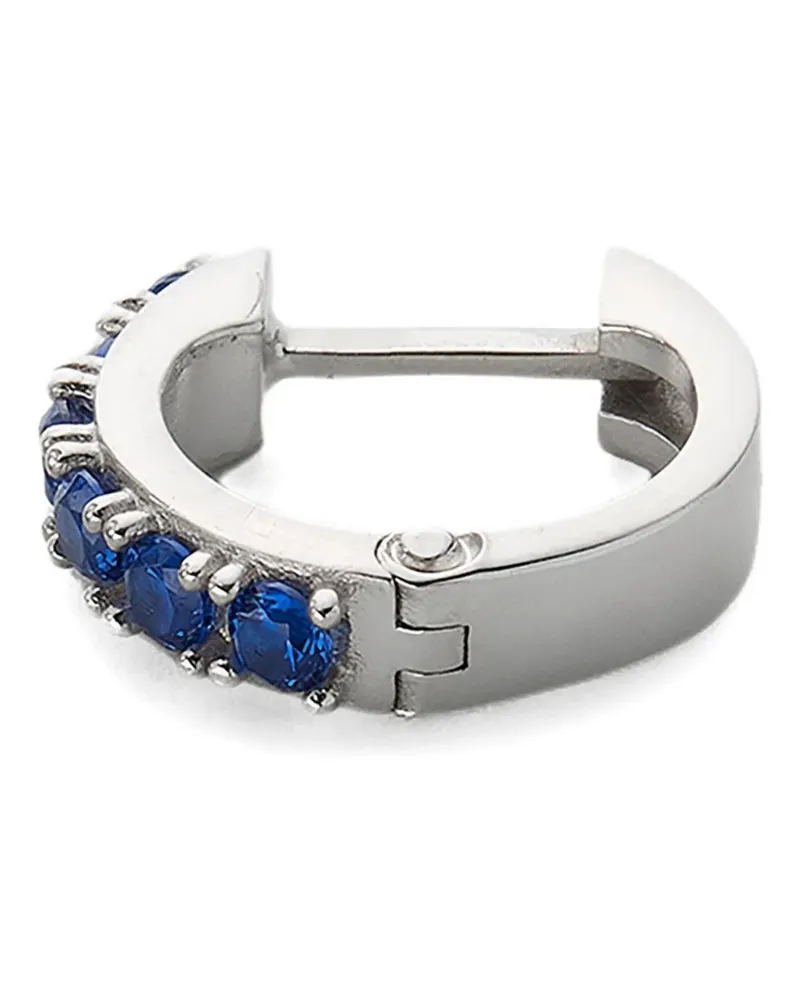 Emanuele Bicocchi Verzierte Creole - Silber Silber