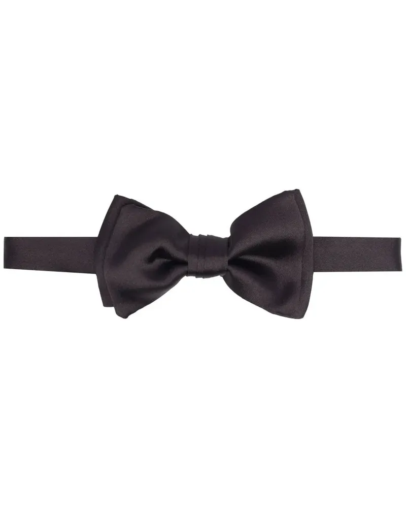 Ferragamo Verstellbare Fliege - Schwarz Schwarz