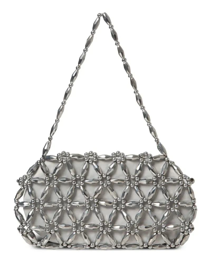 0711 Tebea Schultertasche - Silber Silber
