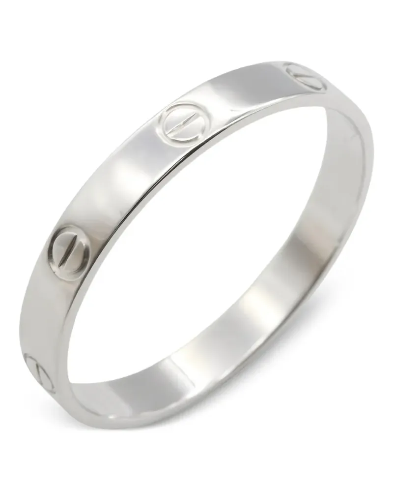 Cartier 2010s mini Love ring - Silber Silber