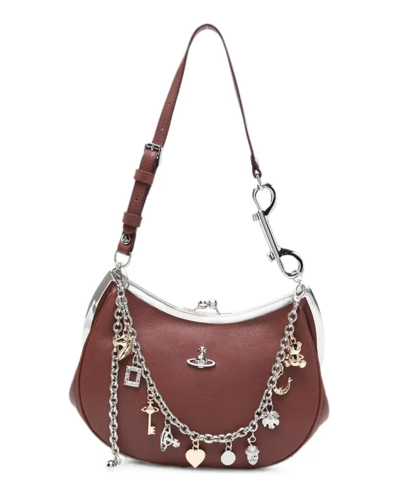 Vivienne Westwood charm-embellished tote bag - Rot Rot