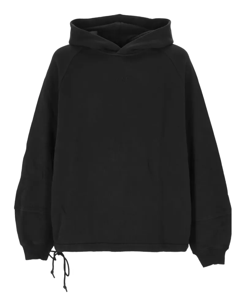 Applied Art Forms Hoodie mit Logo-Stickerei - Schwarz Schwarz