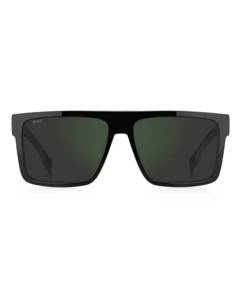 HUGO BOSS square-frame sunglasses - Schwarz Schwarz