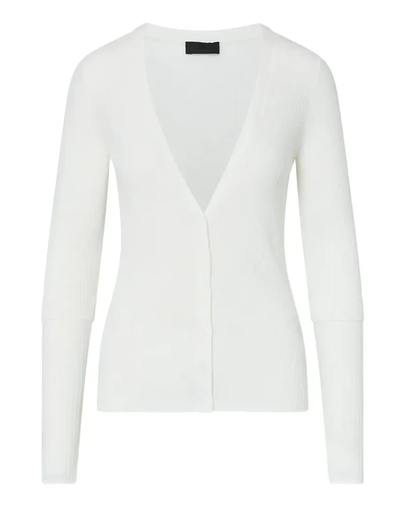 Liu Jo pure wool cardigan - Weiß Weiß