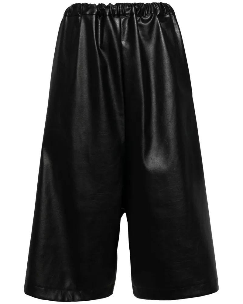 Comme des Garçons Gerade Baggy-Hose Schwarz