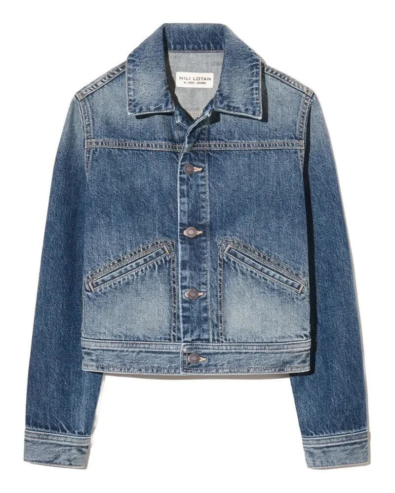 Nili Lotan Carly denim jacket - Blau Blau