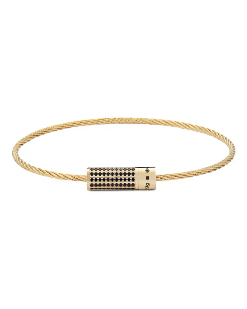 Le Gramme 18kt 9G Gelbgoldarmband im Kabeldesign Gold