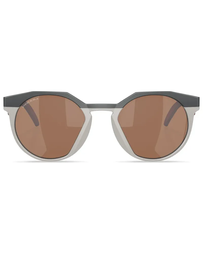 Oakley Runde HSTN Sonnenbrille - Schwarz Schwarz