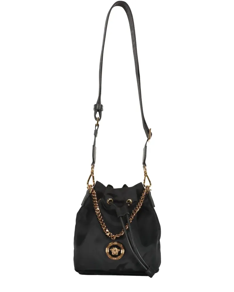 Versace La Medusa Beuteltasche - Schwarz Schwarz