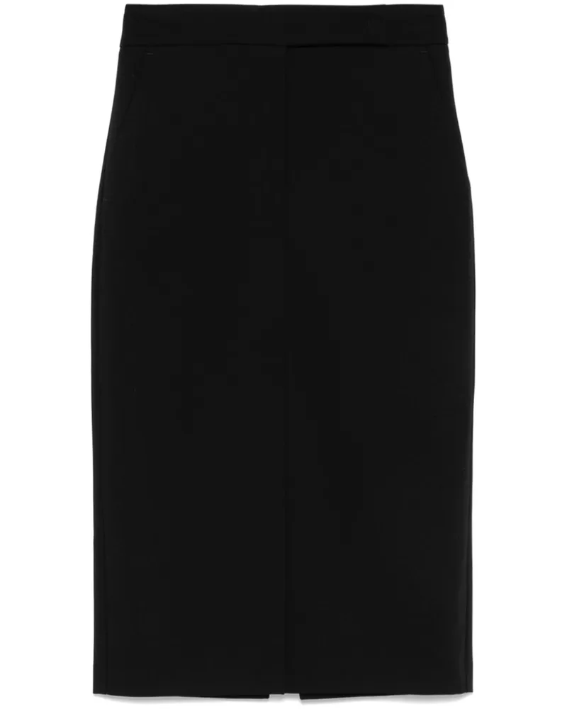 Blanca Midirock aus Twill - Schwarz Schwarz