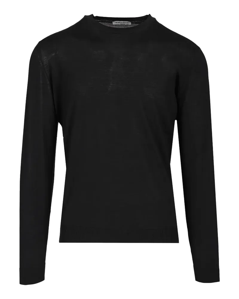 Filippo de Laurentiis fine-knit wool sweater - Schwarz Schwarz