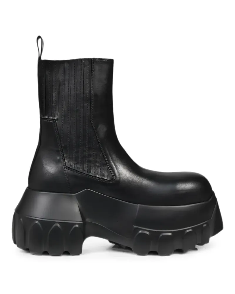 Rick Owens Beatle Mega Tractor elasticated-side chunky-sole boots - Schwarz Schwarz