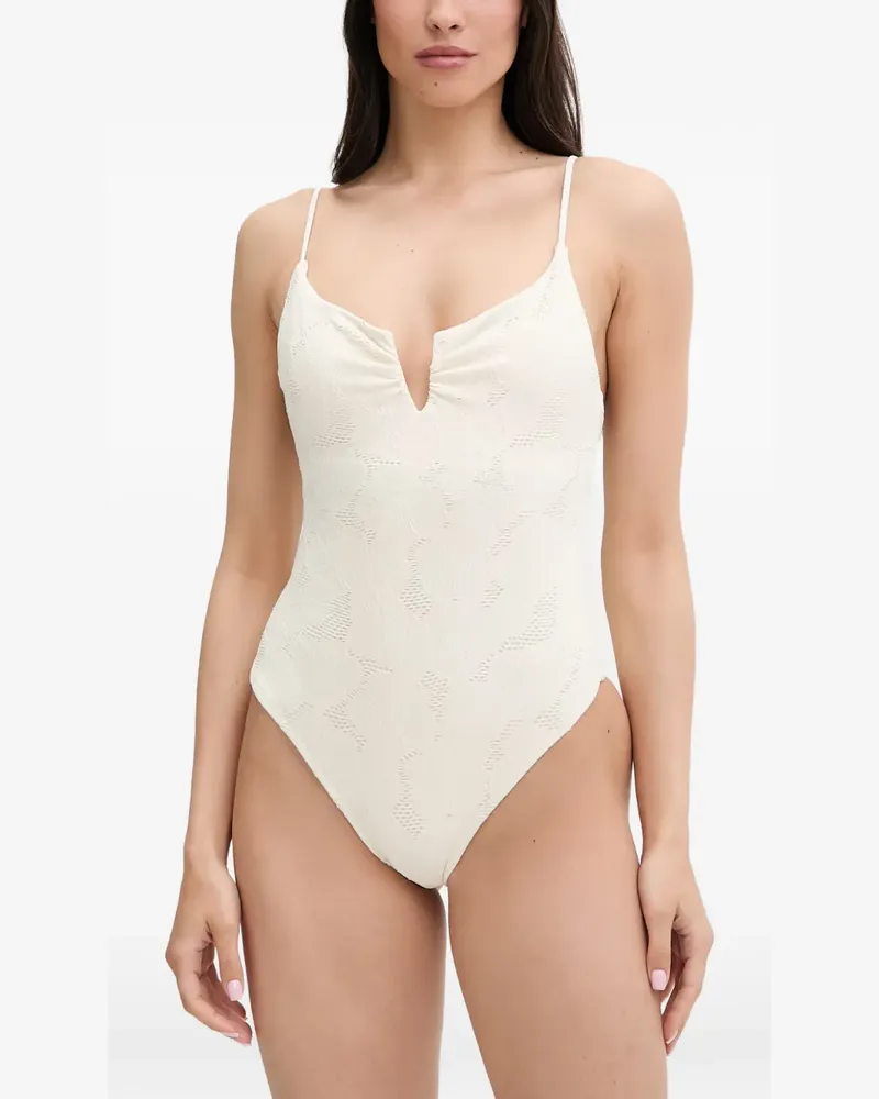 Rip Curl Oasis floral-lace swimsuit - Weiß Weiß