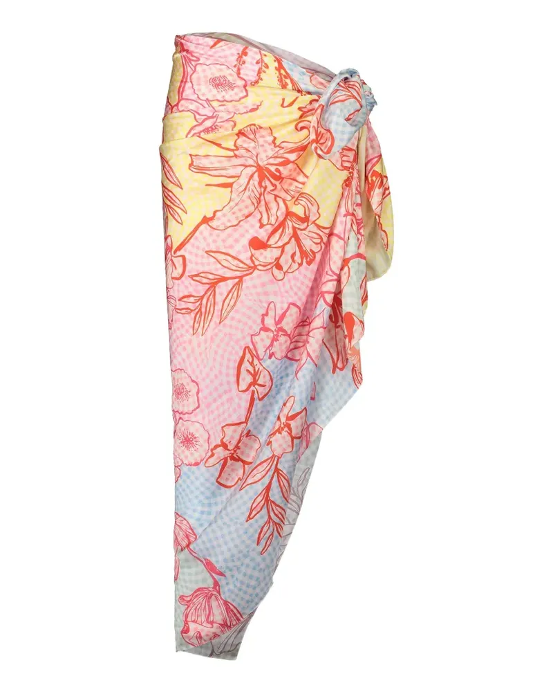 Mary Katrantzou Elba pareo - Rosa Rosa