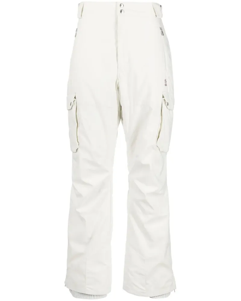 Brunello Cucinelli Skihose mit aufgesetzten Taschen - Weiß Weiß