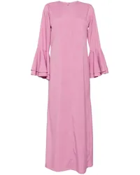 Bambah Gerüschter Kaftan Rosa