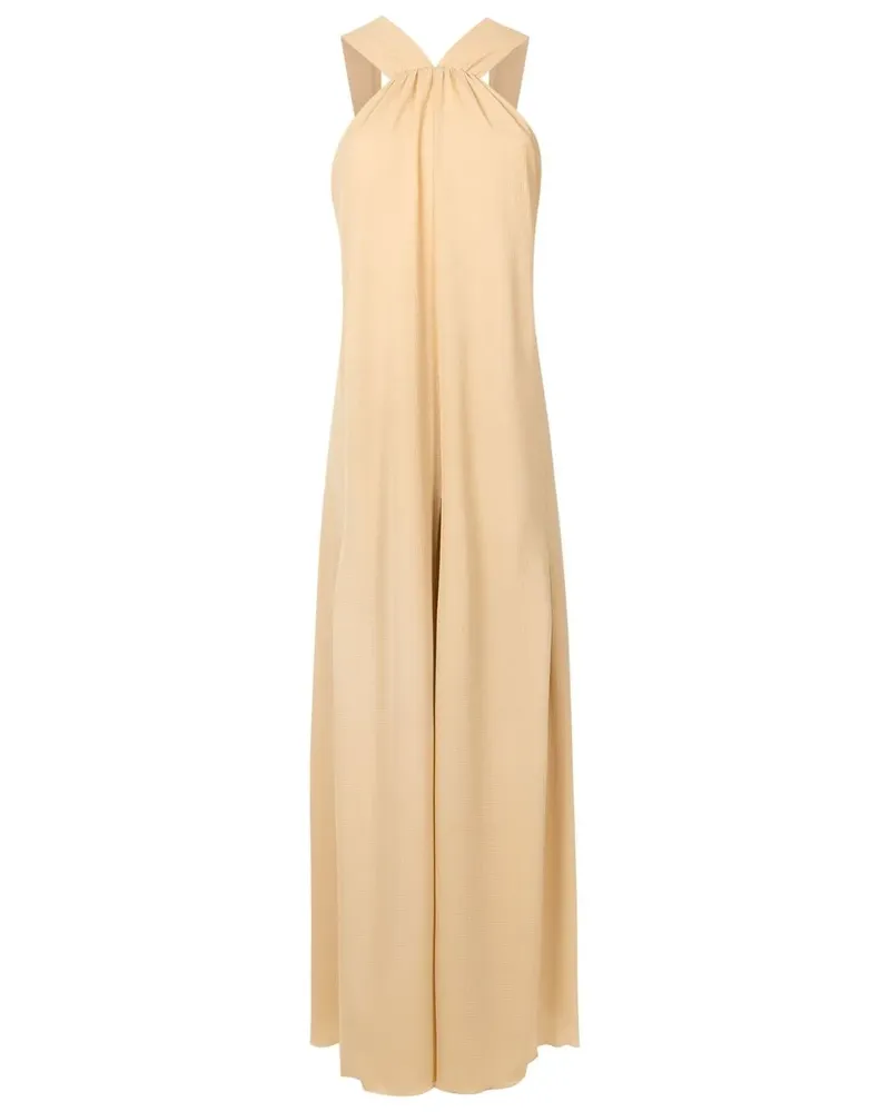 OLYMPIAH Maxikleid mit Neckholder - Nude Nude