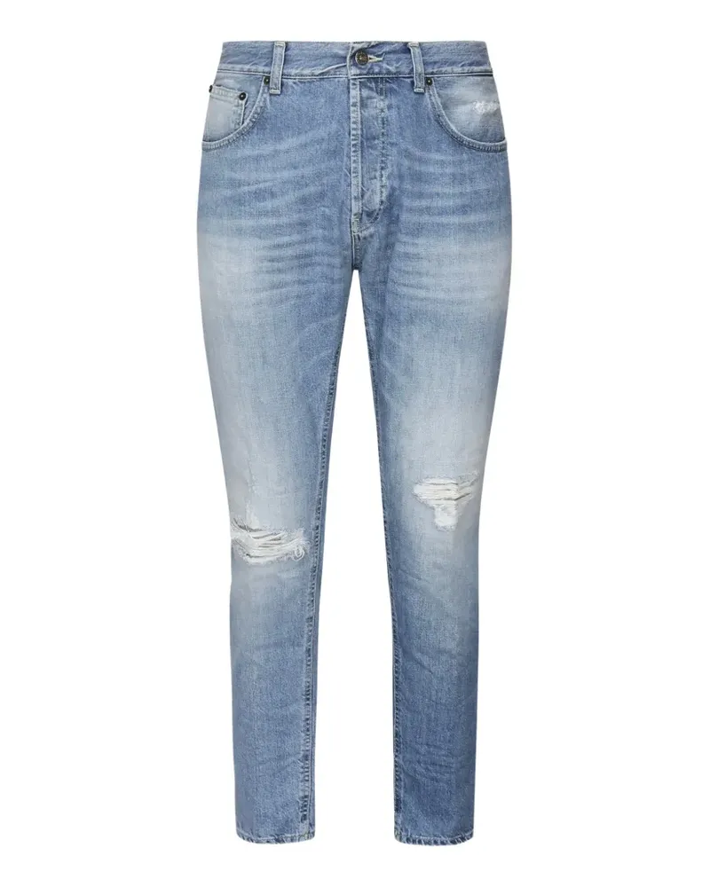 Dondup Dian ripped-detail jeans - Blau Blau