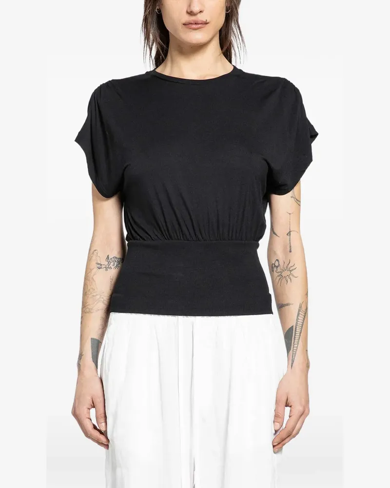 THOM KROM tailored crewn-eck T-shirt - Schwarz Schwarz