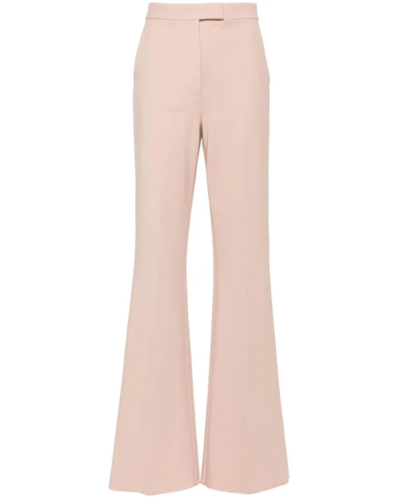 Max Mara Gerade Norcia Hose - Rosa Rosa