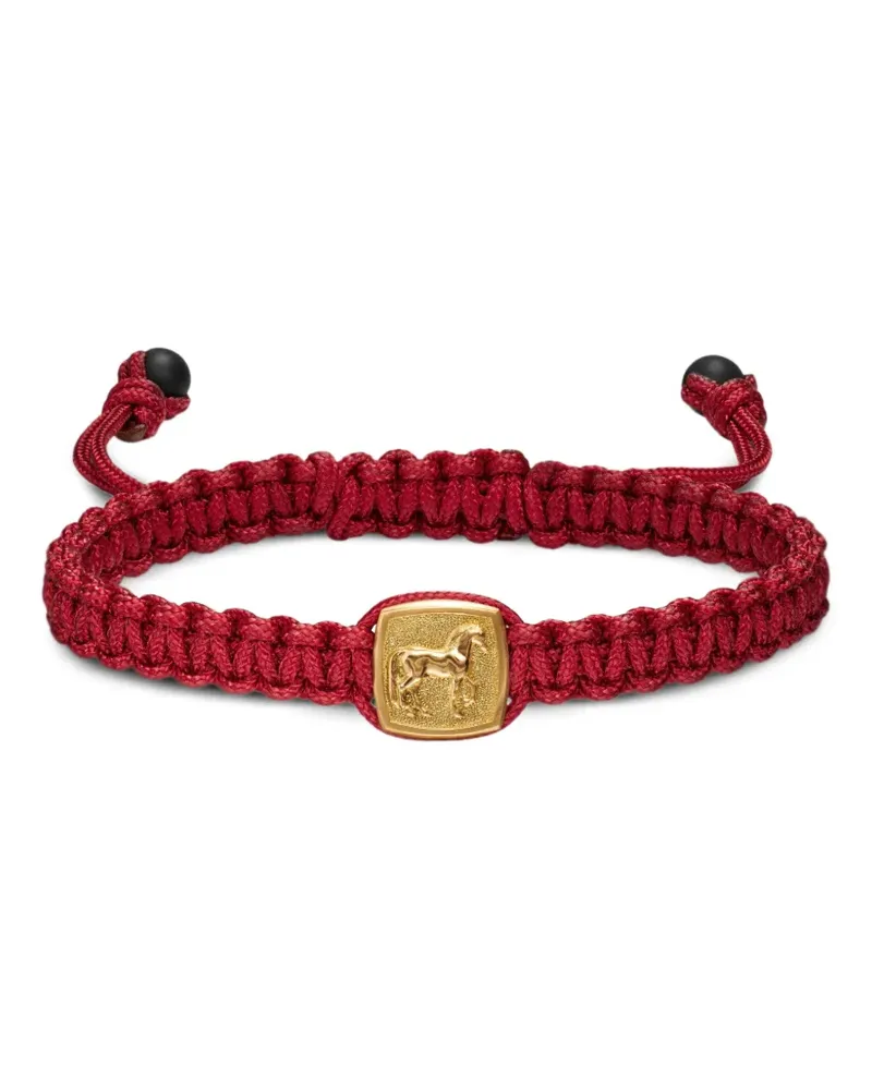 David Yurman 18K yellow gold Petrvs horse-amulet bracelet - Rot Rot