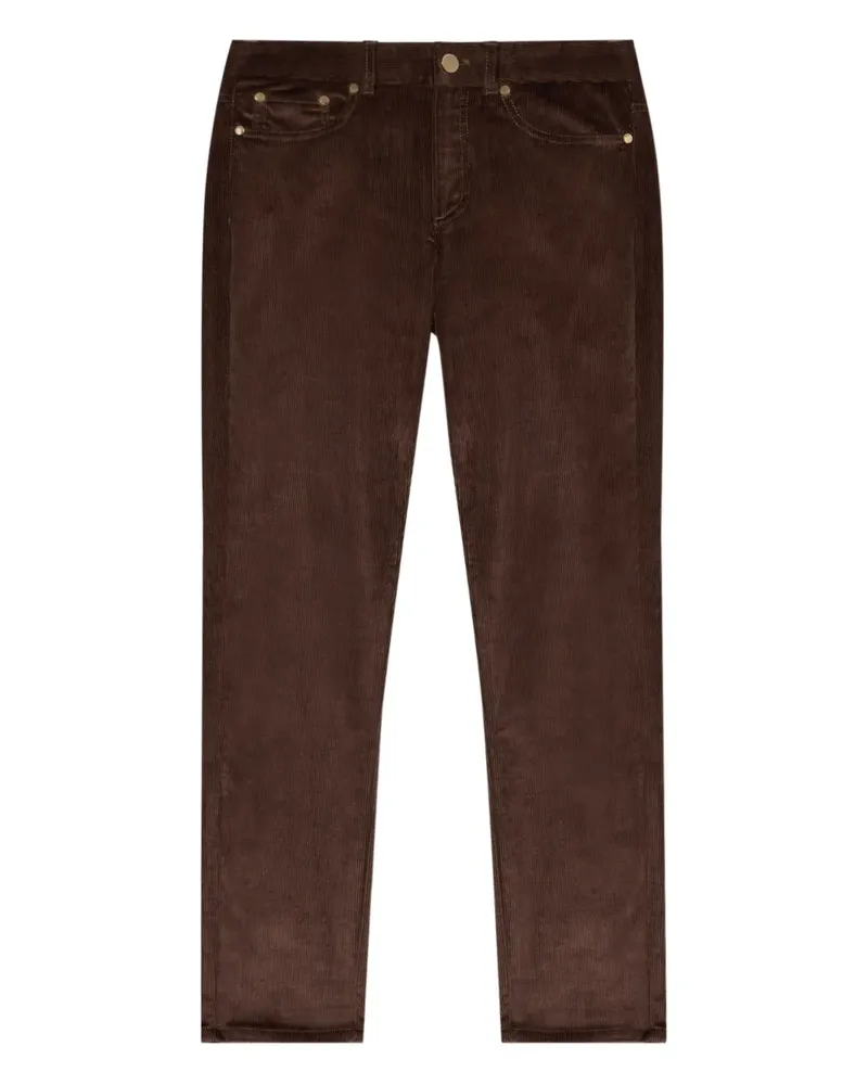Brooks Brothers Hose aus Cord - Braun Braun